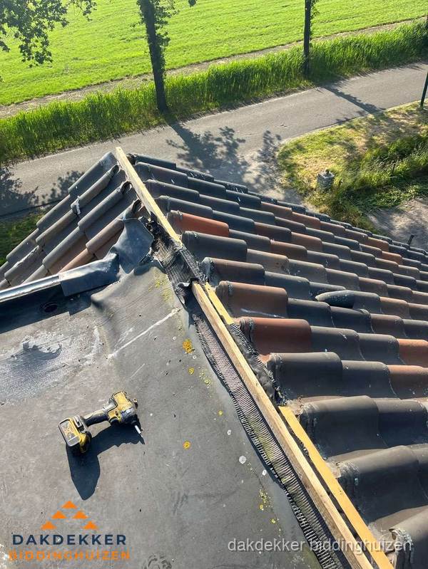 Kosten dakgoot vervangen: werkzaamheden aan dakrand in Biddinghuizen